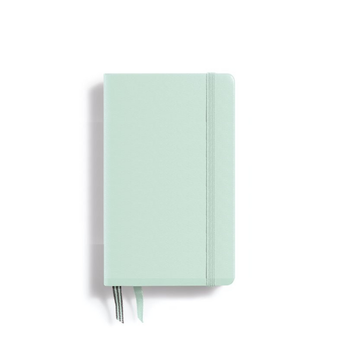 Leuchtturm1917 A6 Pocket Hardcover Notebook in Plain / Mint Green — Leuchtturm1917 notebook — quality writing journal with premium paper, at Cityluxe Singapore stationery store