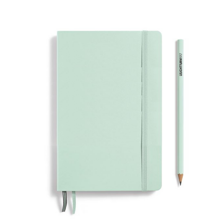 Leuchtturm1917 B6+ Softcover Paperback Notebook in Dotted / Mint Green — Leuchtturm1917 notebook — quality writing journal with premium paper, at Cityluxe Singapore stationery store