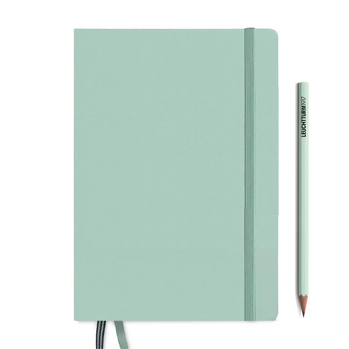 Leuchtturm1917 120G Edition A5 Medium Hardcover Notebook in Dotted / Mint Green — Leuchtturm1917 notebook — quality writing journal with premium paper, at Cityluxe Singapore stationery store