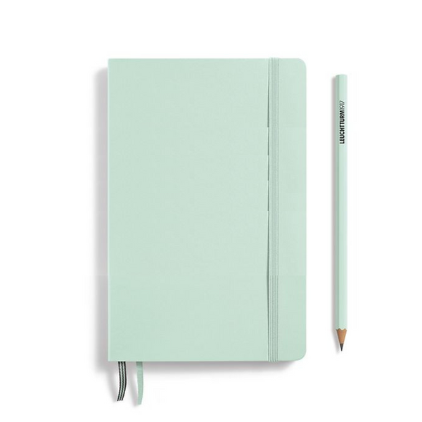 将图片加载到图库查看器，Leuchtturm1917 B6+ Softcover Paperback Notebook - Plain / Mint Green
