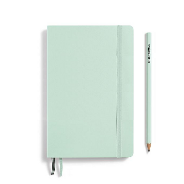 이미지를 갤러리 뷰어에 로드 , Leuchtturm1917 B6+ Softcover Paperback Notebook - Ruled / Mint Green
