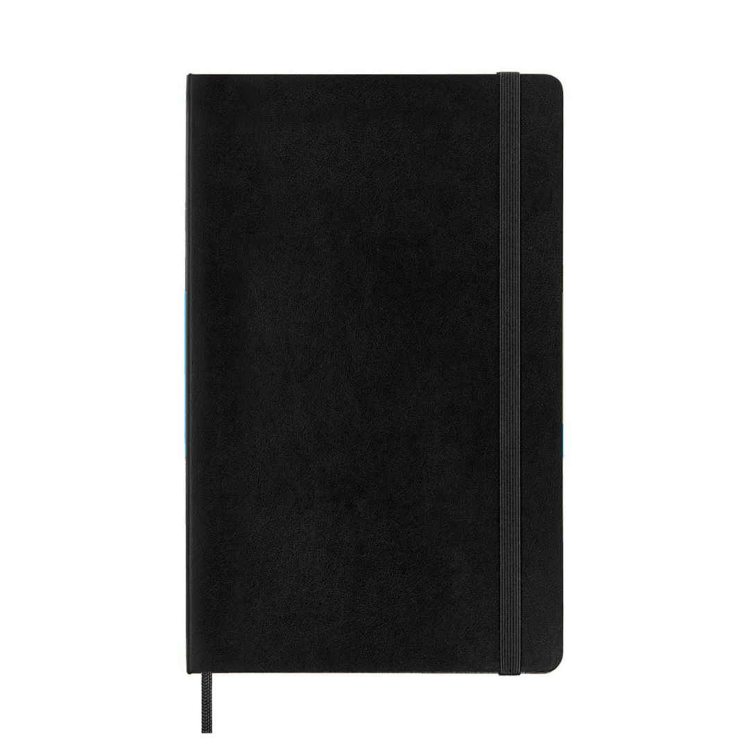 Moleskine Softcover Classic Notebook in Dotted / Large / Black — Moleskine notebook — quality writing journal with premium paper, at Cityluxe Singapore stationery store