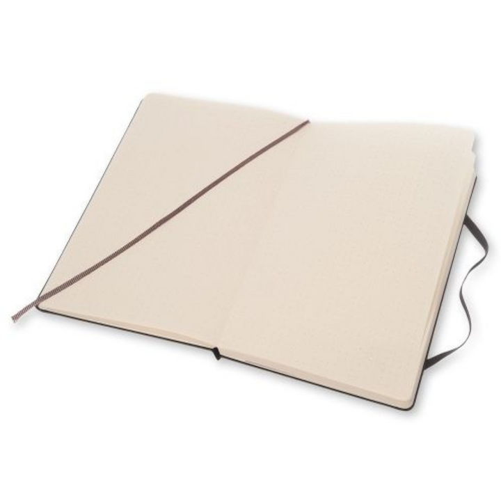 Moleskine Softcover Classic Notebook in Dotted / Large / Black — Moleskine notebook — quality writing journal with premium paper, at Cityluxe Singapore stationery store