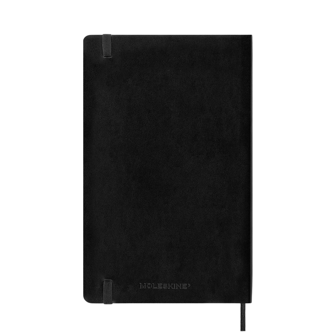 Moleskine Softcover Classic Notebook in Dotted / Large / Black — Moleskine notebook — quality writing journal with premium paper, at Cityluxe Singapore stationery store
