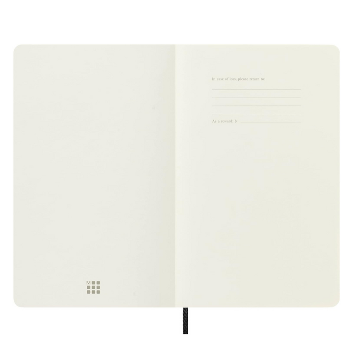 Moleskine Softcover Classic Notebook in Dotted / Large / Black — Moleskine notebook — quality writing journal with premium paper, at Cityluxe Singapore stationery store