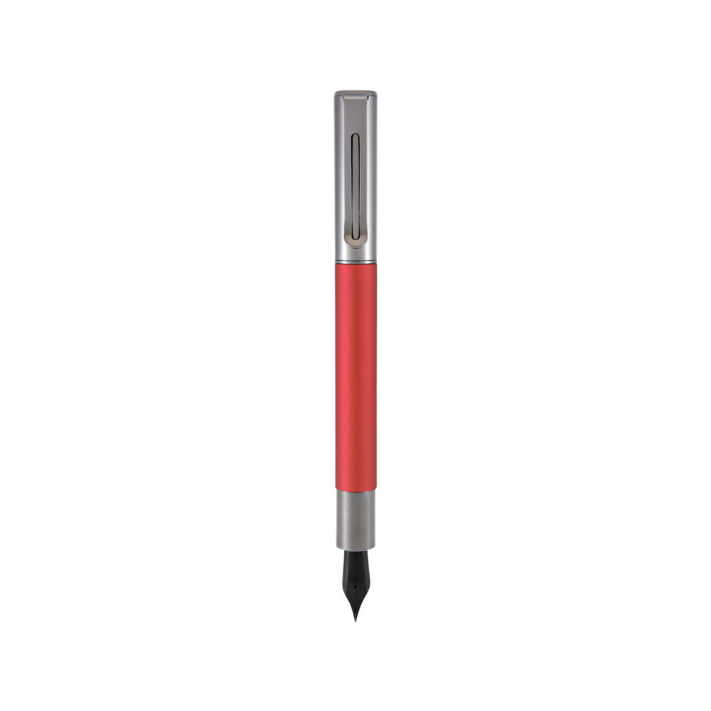 Monteverde Ritma Fountain Pen Red — Monteverde fountain pen — precision nib writing instrument, at Cityluxe Singapore stationery store