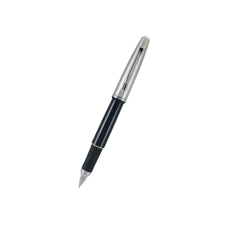 Monteverde Icona Fountain Pen Black — Monteverde fountain pen — precision nib writing instrument, at Cityluxe Singapore stationery store