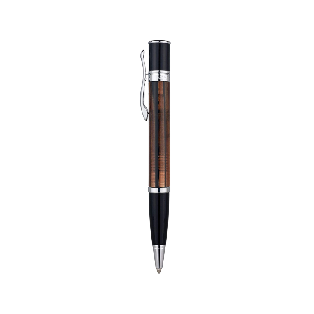 Monteverde Mini Jewelria Striped Ballpoint Pen Brown