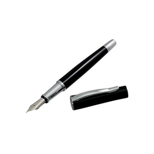 Monteverde Impressa Fountain Pen Black/Chrome Medium