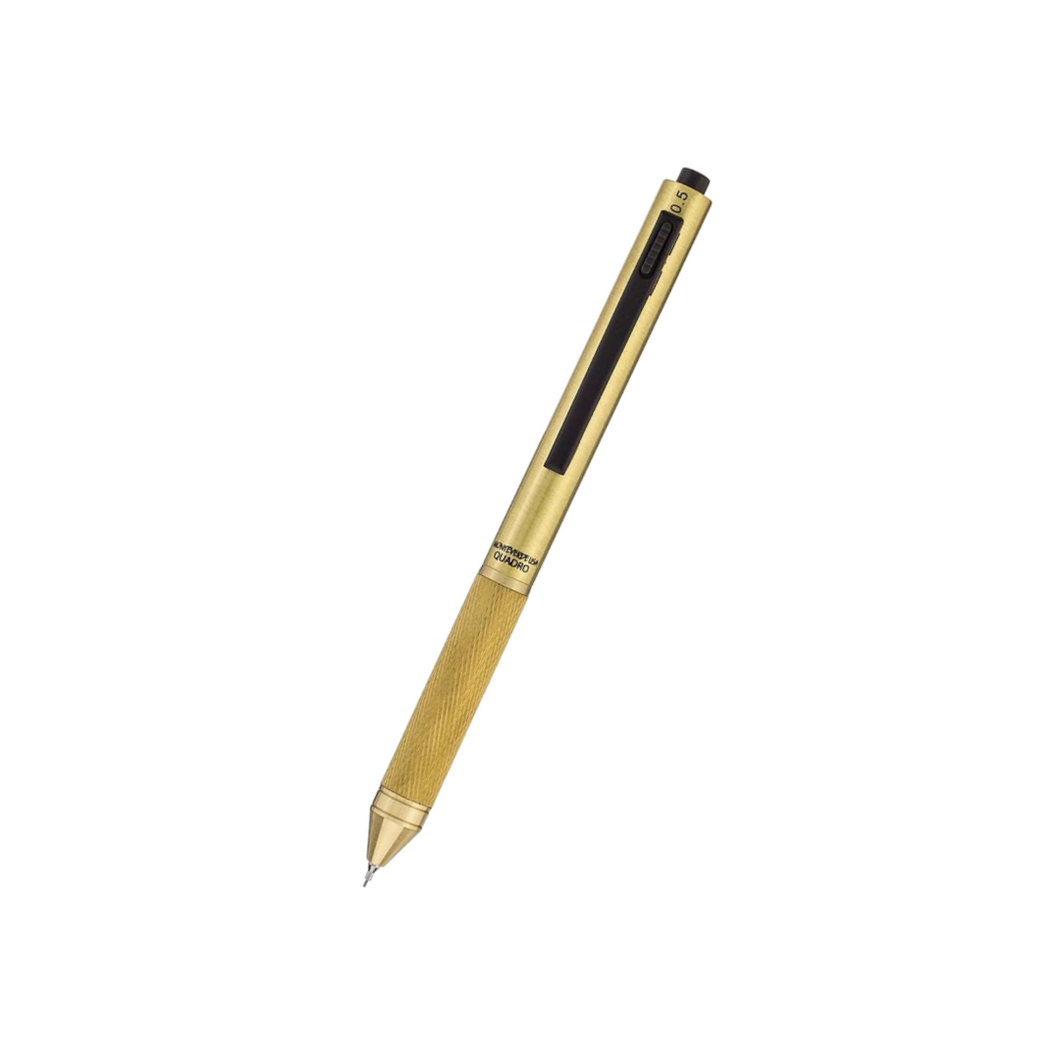 Monteverde Quadro 4-in-1 Multifunction Pen Brass