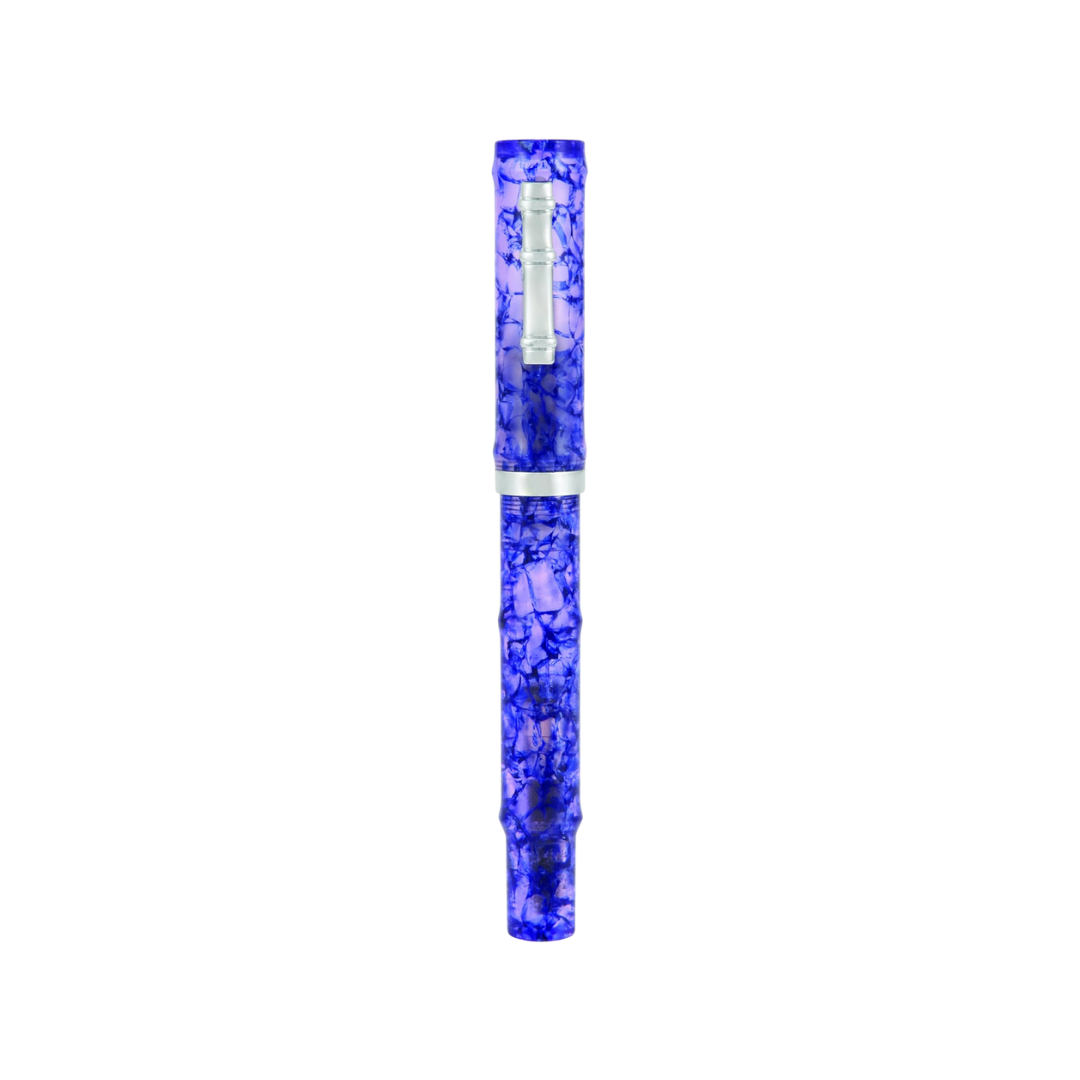 Monteverde Laguna Inkball Pen Blue — colour swatch on paper