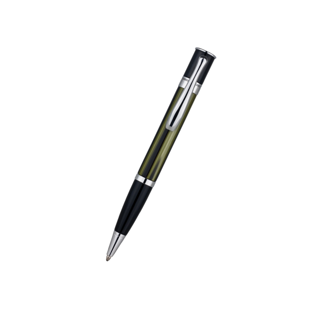 Monteverde Mini Jewelria Striped Ballpoint Pen Green