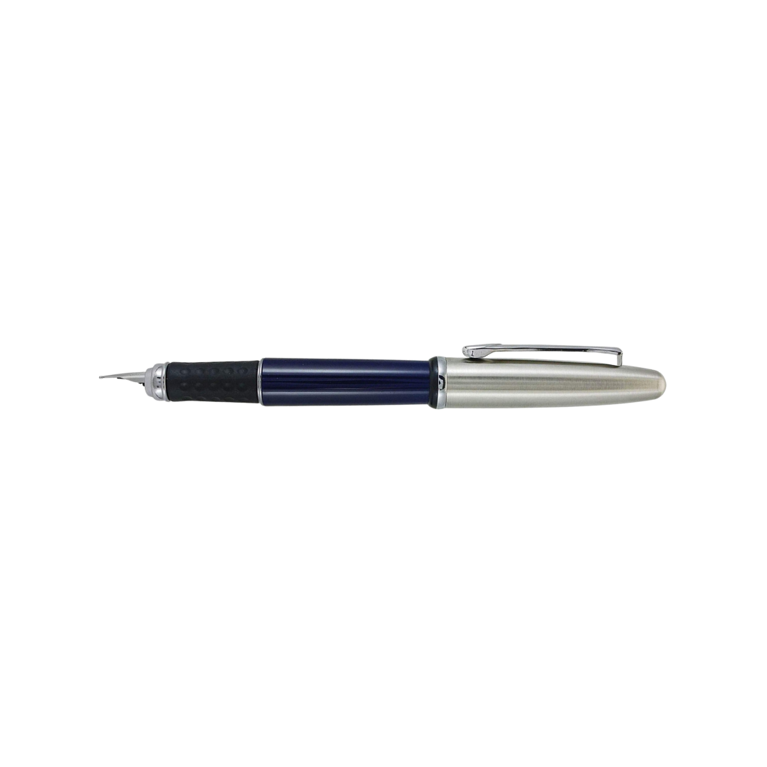 Monteverde Icona Fountain Pen Blue — Monteverde fountain pen — precision nib writing instrument, at Cityluxe Singapore stationery store