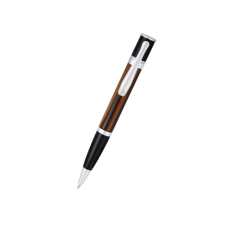 Monteverde Mini Jewelria Striped Ballpoint Pen Brown