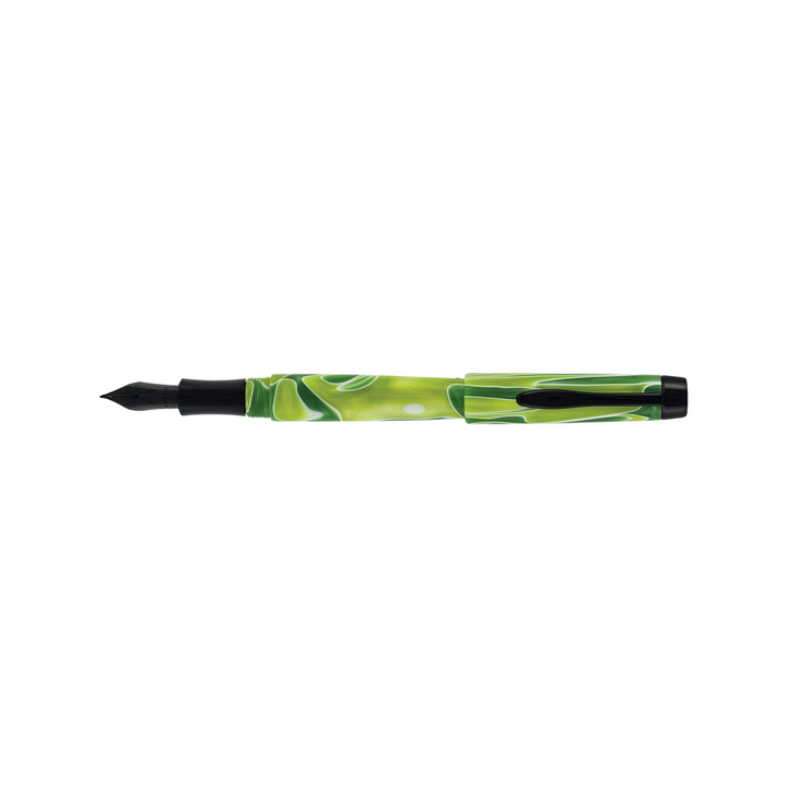 Monteverde Intima Fountain Pen Neon Green Medium — Monteverde fountain pen — precision nib writing instrument, at Cityluxe Singapore stationery store