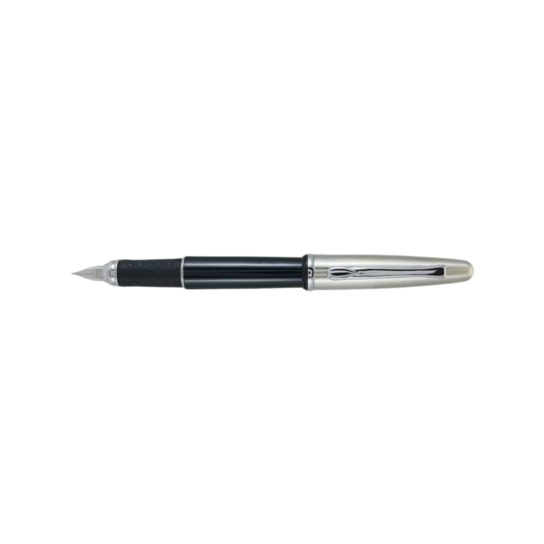 Monteverde Icona Fountain Pen Black — Monteverde fountain pen — precision nib writing instrument, at Cityluxe Singapore stationery store