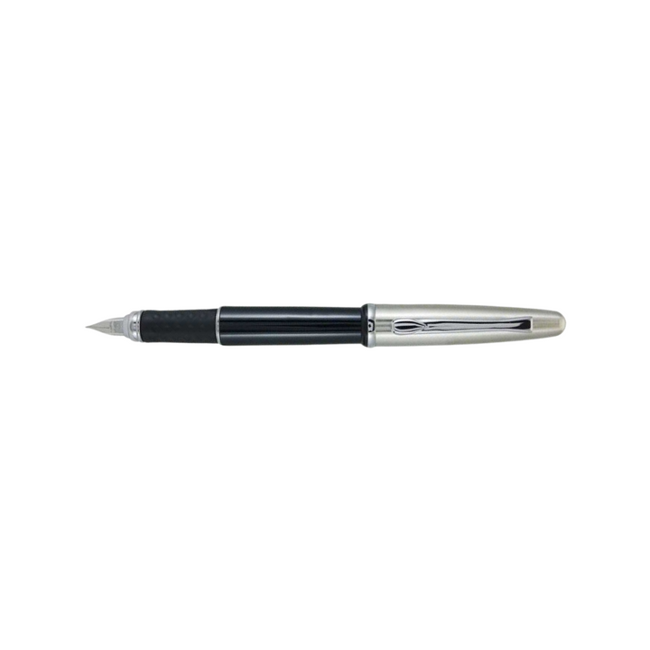 Monteverde Icona Fountain Pen Black — Monteverde fountain pen — precision nib writing instrument, at Cityluxe Singapore stationery store
