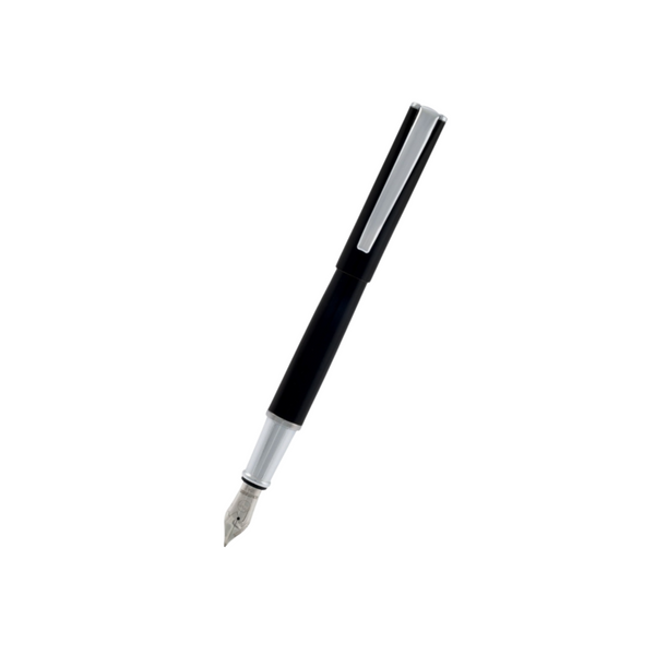 Load image into Gallery viewer, Monteverde Impressa Fountain Pen Black/Chrome Medium
