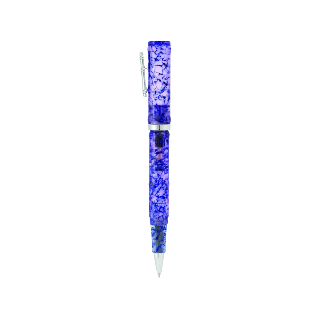 Monteverde Laguna Inkball Pen Blue — cap detail