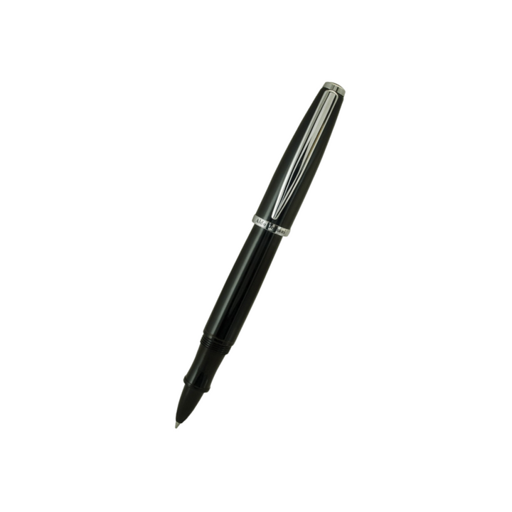 Monteverde Aldo Domani Rollerball Black — Monteverde rollerball pen — fluid gel ink writing instrument, at Cityluxe Singapore