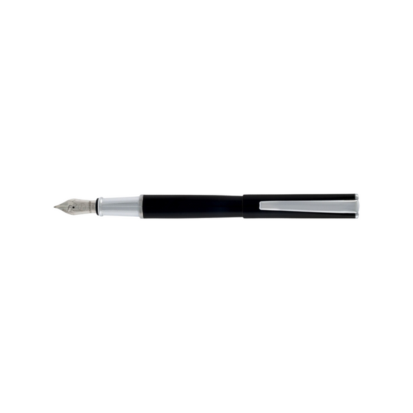 Load image into Gallery viewer, Monteverde Impressa Fountain Pen Black/Chrome Medium
