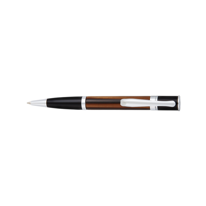 Monteverde Mini Jewelria Striped Ballpoint Pen Brown
