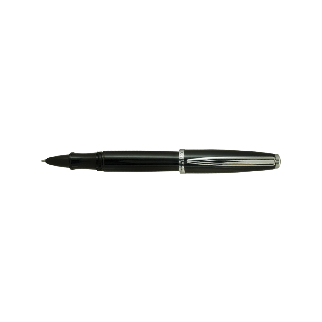 Monteverde Aldo Domani Rollerball Black — Monteverde rollerball pen — fluid gel ink writing instrument, at Cityluxe Singapore