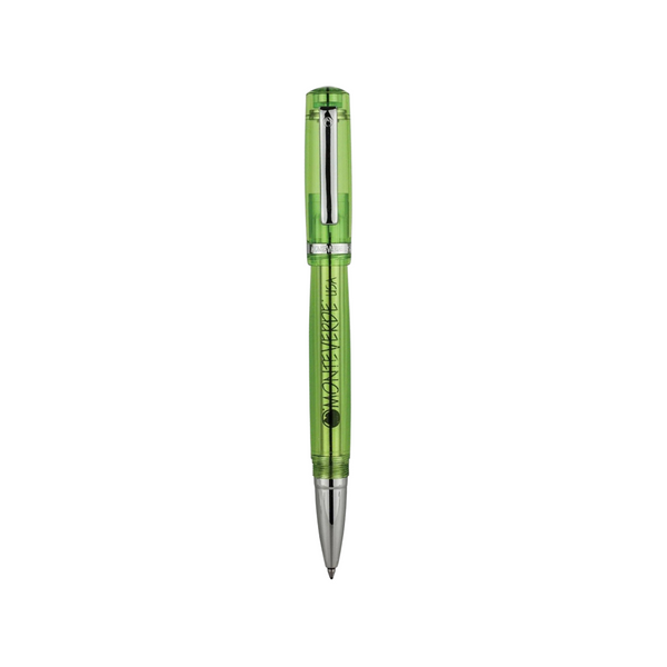 将图片加载到图库查看器，Monteverde Artista Crystal Rollerball Pen Lime Green
