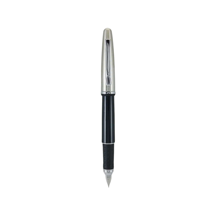 Monteverde Icona Fountain Pen Black — Monteverde fountain pen — precision nib writing instrument, at Cityluxe Singapore stationery store