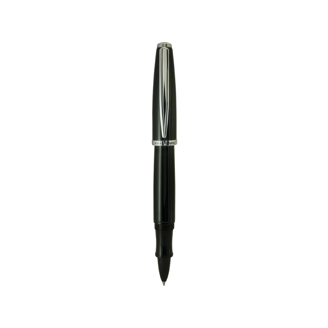 Monteverde Aldo Domani Rollerball Black — Monteverde rollerball pen — fluid gel ink writing instrument, at Cityluxe Singapore