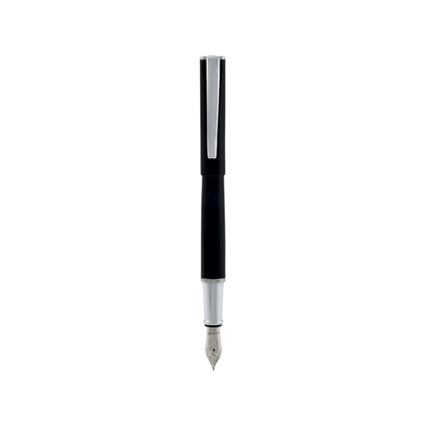 Load image into Gallery viewer, Monteverde Impressa Fountain Pen Black/Chrome Medium
