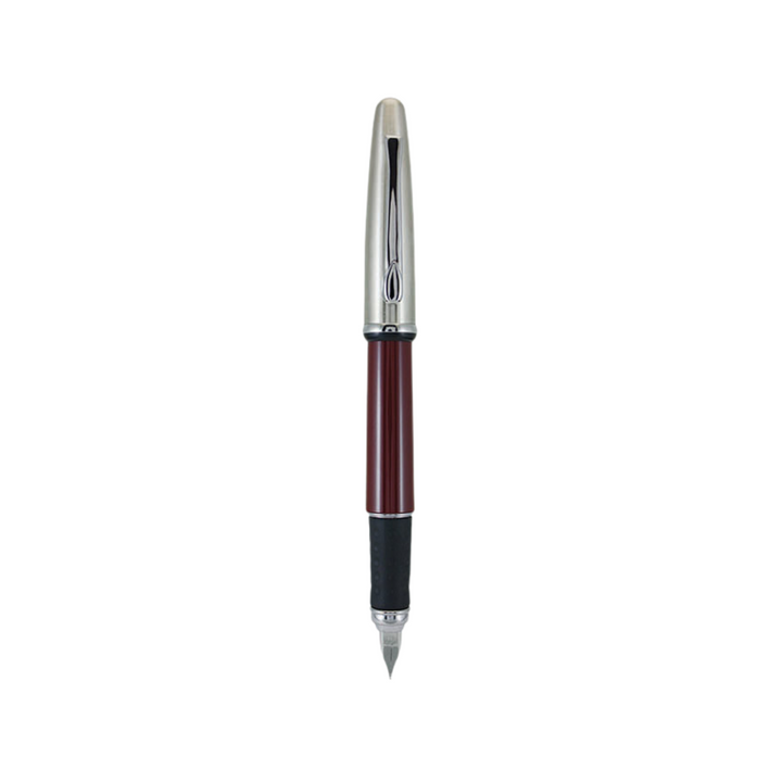 Monteverde Icona Fountain Pen Burgundy — Monteverde fountain pen — precision nib writing instrument, at Cityluxe Singapore stationery store