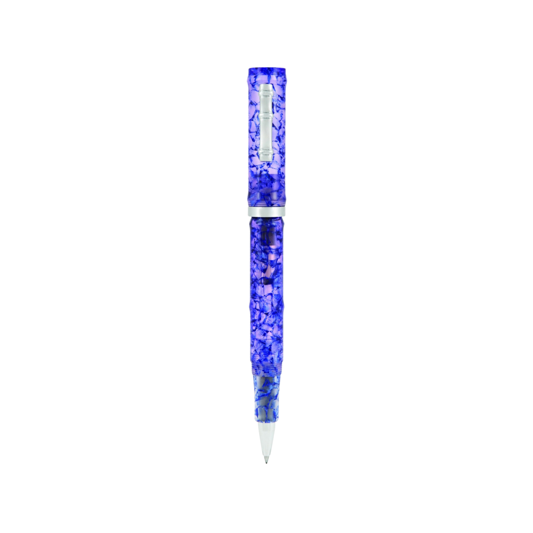 Monteverde Laguna Inkball Pen Blue — bottle at angle