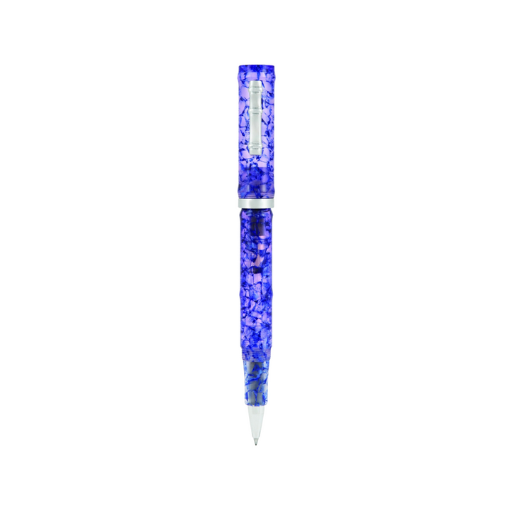 Monteverde Laguna Inkball Pen Blue — bottle at angle