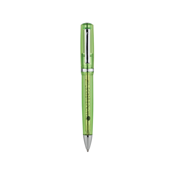 将图片加载到图库查看器，Monteverde Artista Crystal Ballpoint Pen Lime Green
