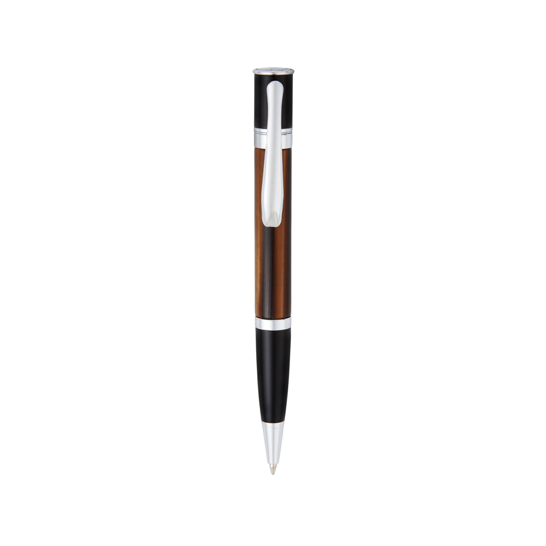 Monteverde Mini Jewelria Striped Ballpoint Pen Brown