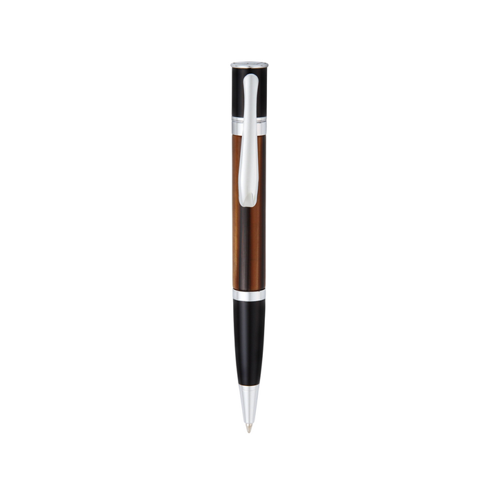 Monteverde Mini Jewelria Striped Ballpoint Pen Brown