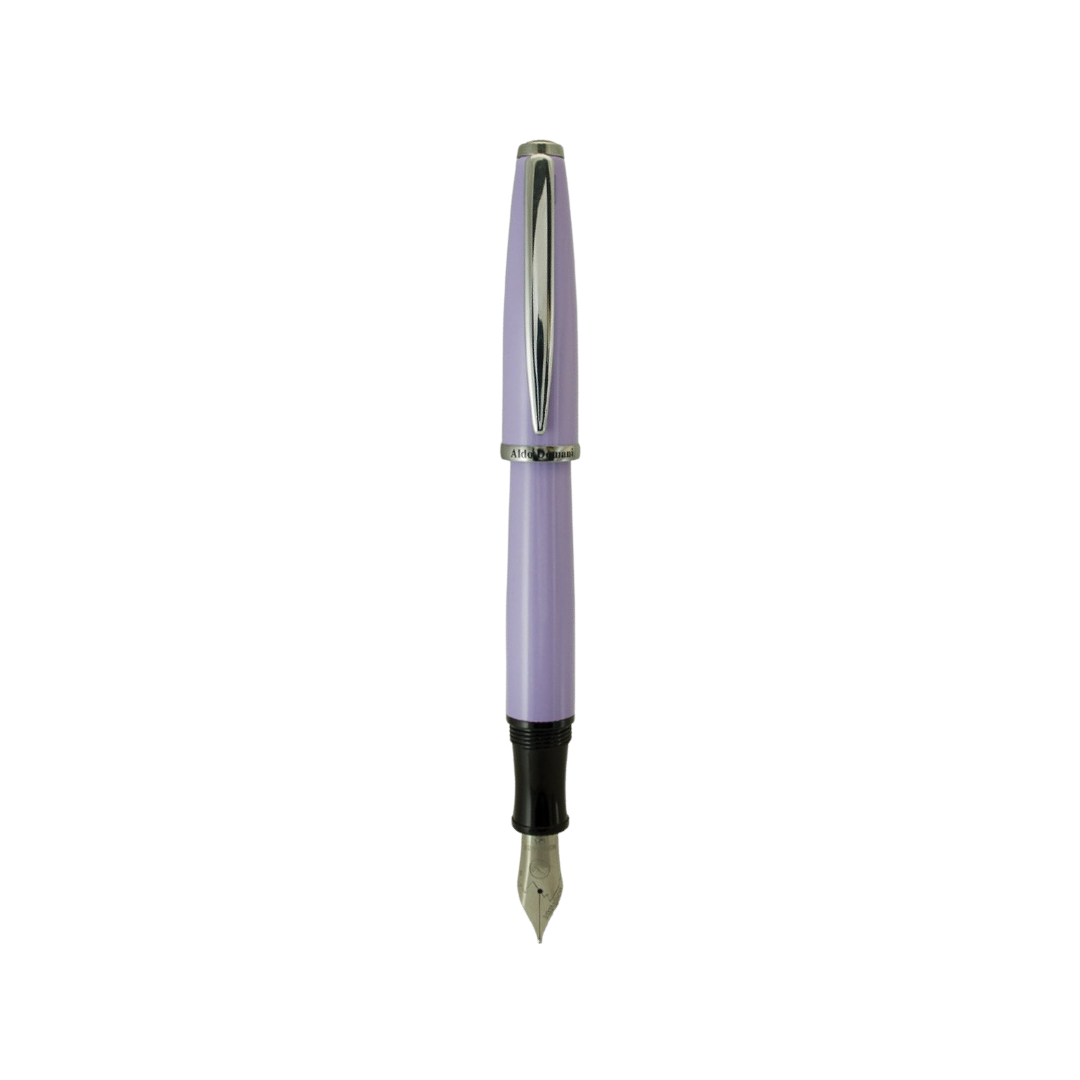 Monteverde Aldo Domani Fountain Pen Lavender Medium — Monteverde fountain pen — precision nib writing instrument, at Cityluxe Singapore stationery store