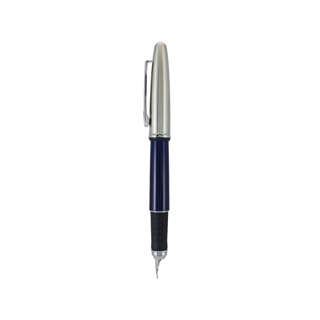 Monteverde Icona Fountain Pen Blue — Monteverde fountain pen — precision nib writing instrument, at Cityluxe Singapore stationery store