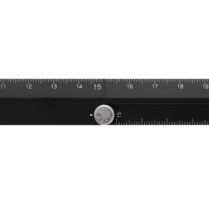 Midori Aluminum Multiple Ruler (30cm) — Midori ruler — precision measuring tool for writing and design, at Cityluxe Singapore