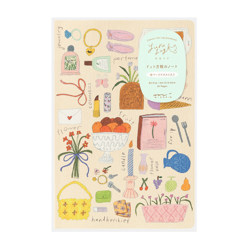 Midori Yuru Log Notebook [B6] - My Life