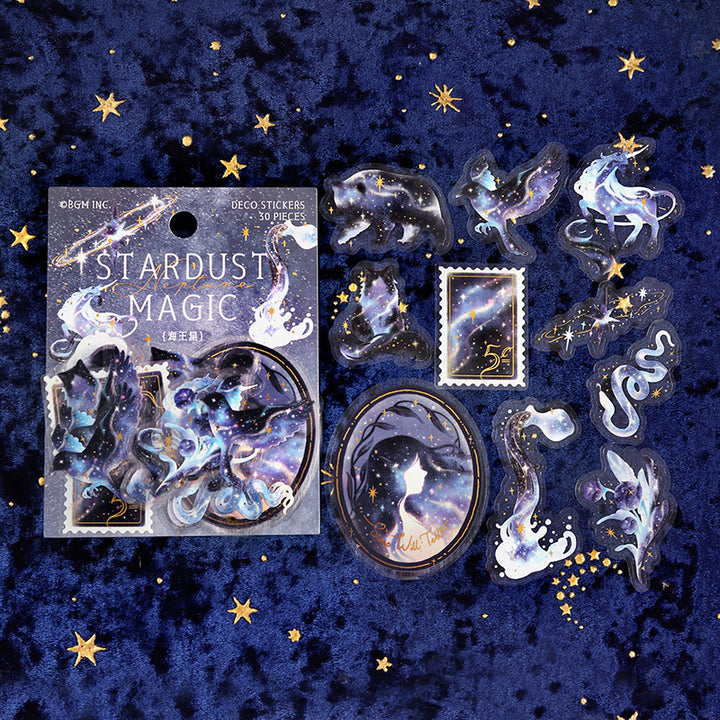 BGM Foil Stamping Clear Seal: Stardust Magic - Neptune — front view