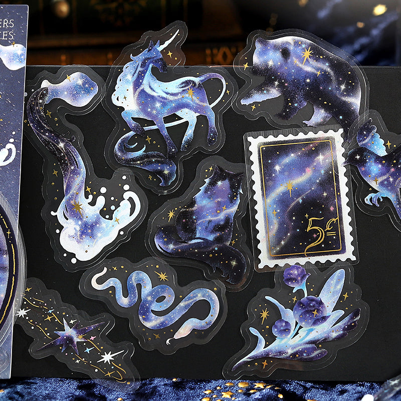 BGM Foil Stamping Clear Seal: Stardust Magic - Neptune — with packaging