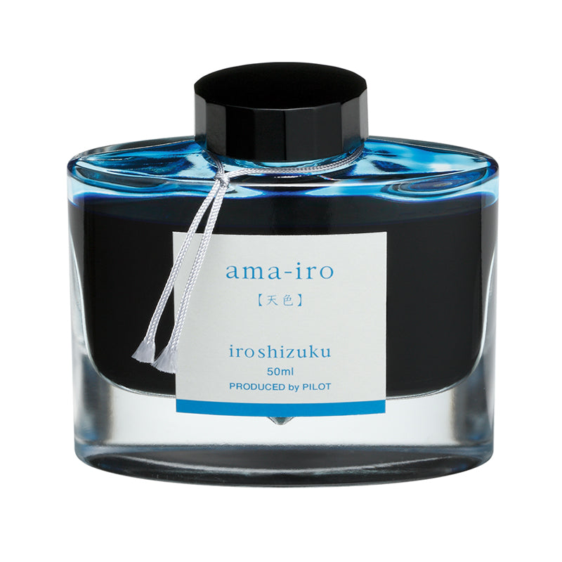Pilot Iroshizuku 50ml Ink Bottle Fountain Pen Ink - Ama-iro (Sky Blue)