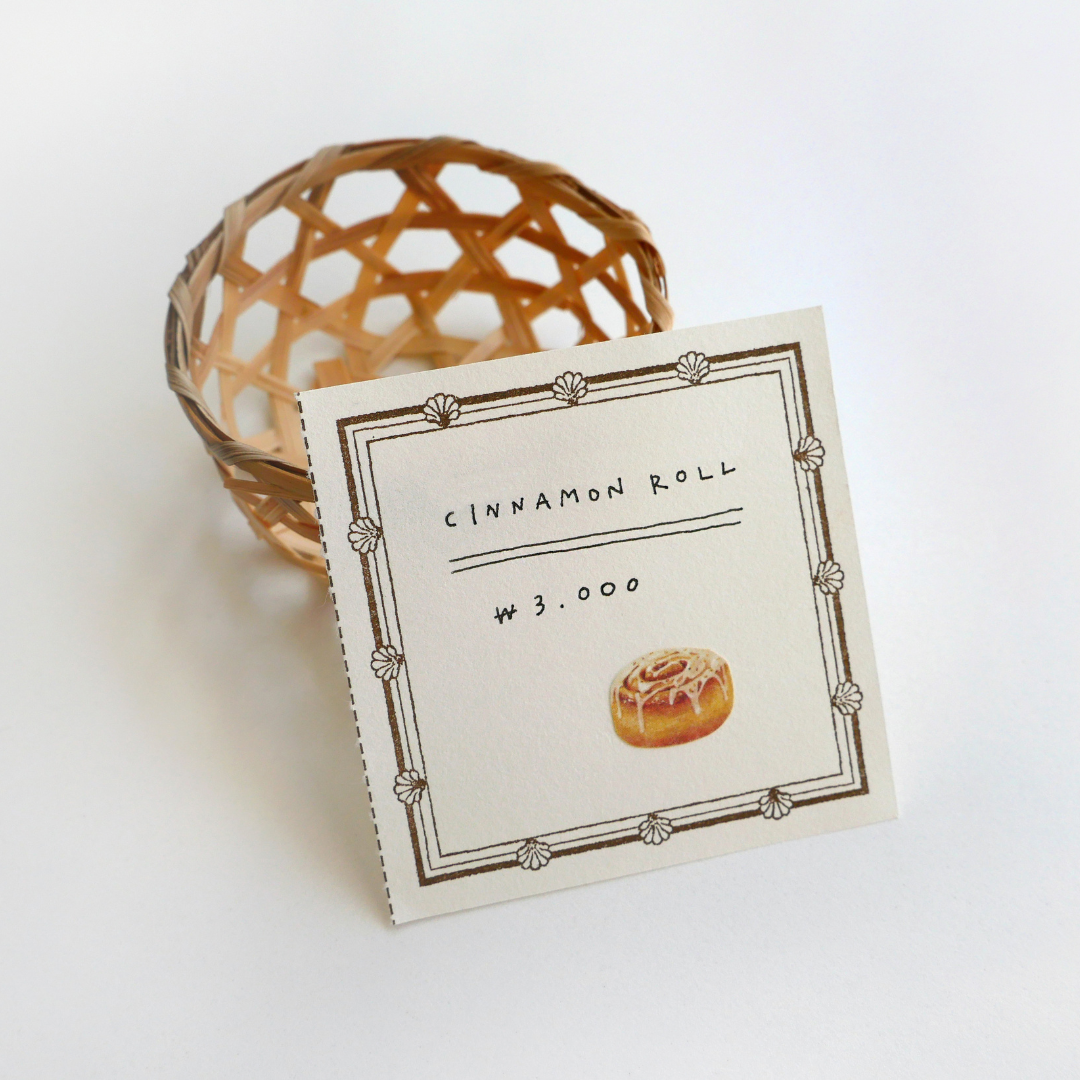 Suatelier Daily Deco Sticker - Old Bakery — flat lay
