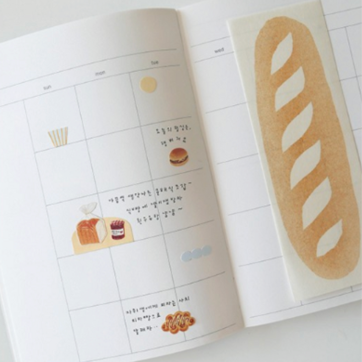 Suatelier Daily Deco Sticker - Old Bakery — with packaging