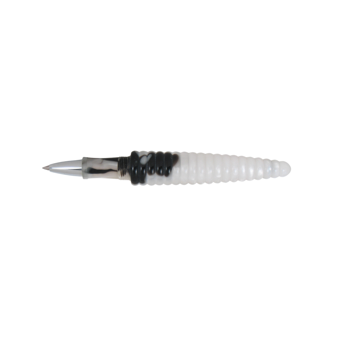Acme Studio Rollerball Pen - Rings Black/White