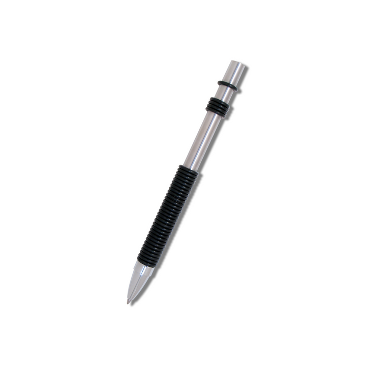 Acme Studio Retractable Rollerball Pen in Oh-Ring — Acme Studio rollerball pen — fluid gel ink writing instrument, at Cityluxe Singapore