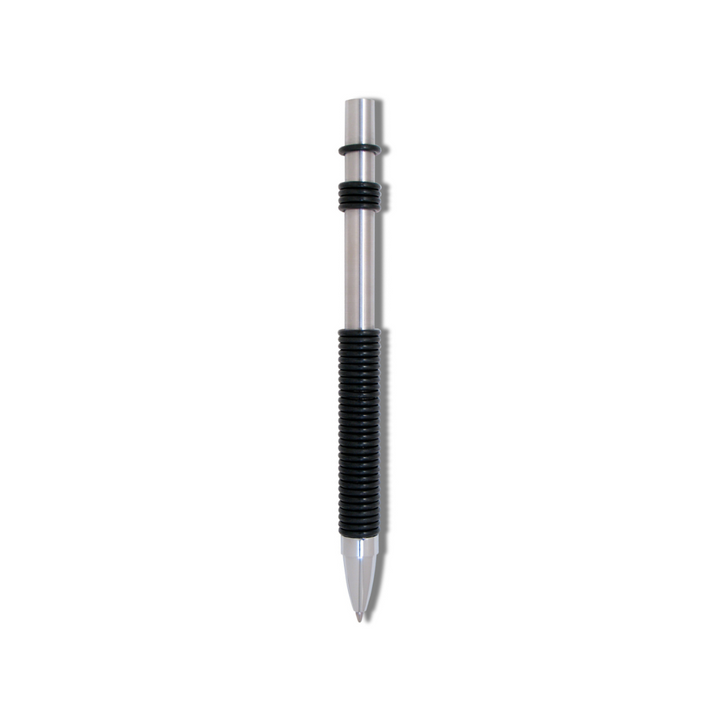 Acme Studio Retractable Rollerball Pen in Oh-Ring — Acme Studio rollerball pen — fluid gel ink writing instrument, at Cityluxe Singapore