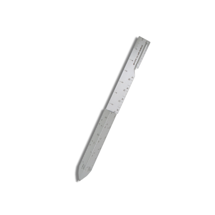 Acme Studio Retractable Ballpoint Pen in Scale — Acme Studio ballpoint pen — reliable smooth-writing everyday pen, at Cityluxe Singapore